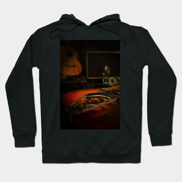 Classic guitar and amp Hoodie by MattNQ